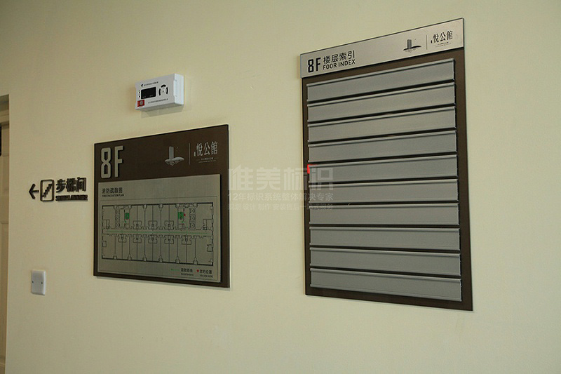 樓層索引標(biāo)識(shí)牌
